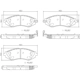 Purchase Top-Quality Front Ceramic Pads by BREMBO - P10032N pa3