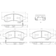 Purchase Top-Quality Front Ceramic Pads by BREMBO - P10049N pa4