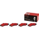 Purchase Top-Quality Front Ceramic Pads by BREMBO - P10052N pa1