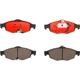 Purchase Top-Quality Front Ceramic Pads by BREMBO - P11016N pa1