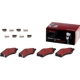 Purchase Top-Quality Front Ceramic Pads by BREMBO - P11025N pa1