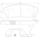 Purchase Top-Quality Front Ceramic Pads by BREMBO - P11041N pa3