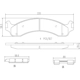Purchase Top-Quality Front Ceramic Pads by BREMBO - P18006N pa2