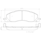 Purchase Top-Quality Front Ceramic Pads by BREMBO - P18039N pa1