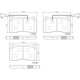 Purchase Top-Quality Front Ceramic Pads by BREMBO - P23078N pa1