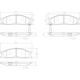 Purchase Top-Quality Front Ceramic Pads by BREMBO - P24026N pa3