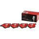 Purchase Top-Quality Front Ceramic Pads by BREMBO - P24057N pa1