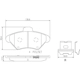 Purchase Top-Quality Front Ceramic Pads by BREMBO - P24095N pa3