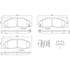 Purchase Top-Quality Front Ceramic Pads by BREMBO - P24102N pa2