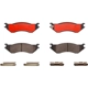 Purchase Top-Quality Front Ceramic Pads by BREMBO - P24103N pa2