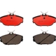 Purchase Top-Quality Front Ceramic Pads by BREMBO - P24124N pa2
