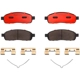 Purchase Top-Quality Front Ceramic Pads by BREMBO - P24135N pa1