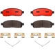 Purchase Top-Quality Front Ceramic Pads by BREMBO - P24135N pa3