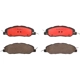 Purchase Top-Quality Front Ceramic Pads by BREMBO - P24185N pa1