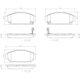 Purchase Top-Quality Front Ceramic Pads by BREMBO - P28048N pa1