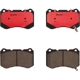 Purchase Top-Quality Front Ceramic Pads by BREMBO - P28059N pa2