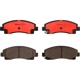 Purchase Top-Quality Front Ceramic Pads by BREMBO - P28087N pa2