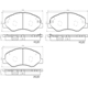 Purchase Top-Quality Front Ceramic Pads by BREMBO - P28102N pa1