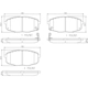 Purchase Top-Quality Front Ceramic Pads by BREMBO - P30034N pa2