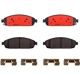 Purchase Top-Quality Front Ceramic Pads by BREMBO - P37010N pa2
