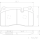 Purchase Top-Quality Front Ceramic Pads by BREMBO - P44018N pa1