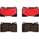 Purchase Top-Quality Front Ceramic Pads by BREMBO - P44018N pa2