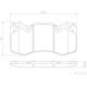 Purchase Top-Quality Front Ceramic Pads by BREMBO - P44023N pa1
