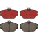 Purchase Top-Quality Front Ceramic Pads by BREMBO - P46001N pa3