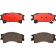 Purchase Top-Quality Front Ceramic Pads by BREMBO - P49032N pa1