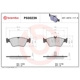 Purchase Top-Quality Front Ceramic Pads by BREMBO - P50023N pa3