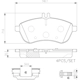Purchase Top-Quality Front Ceramic Pads by BREMBO - P50067N pa2
