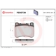 Purchase Top-Quality Front Ceramic Pads by BREMBO - P50073N pa2