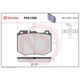 Purchase Top-Quality Front Ceramic Pads by BREMBO - P50120N pa2
