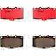 Purchase Top-Quality Front Ceramic Pads by BREMBO - P56034N pa2