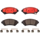 Purchase Top-Quality Front Ceramic Pads by BREMBO - P64001N pa1