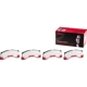 Purchase Top-Quality Front Ceramic Pads by BREMBO - P65017N pa2