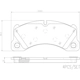 Purchase Top-Quality Front Ceramic Pads by BREMBO - P65021N pa3
