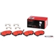 Purchase Top-Quality Front Ceramic Pads by BREMBO - P78013N pa1