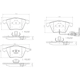 Purchase Top-Quality Front Ceramic Pads by BREMBO - P85079N pa2