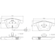 Purchase Top-Quality Front Ceramic Pads by BREMBO - P85084N pa2
