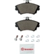 Purchase Top-Quality Front Ceramic Pads by BREMBO - P86017N pa3