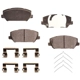 Purchase Top-Quality BREMSEN - BCD2049 - Front Ceramic Pads pa1