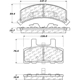 Purchase Top-Quality CENTRIC PARTS - 103.03690 - Front Ceramic Pads pa1