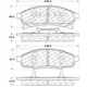 Purchase Top-Quality Plaquettes avant en céramique  by CENTRIC PARTS - 103.03760 pa6