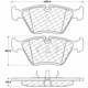 Purchase Top-Quality Front Ceramic Pads by CENTRIC PARTS - 103.03940 pa1