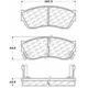 Purchase Top-Quality Front Ceramic Pads by CENTRIC PARTS - 103.04510 pa3