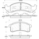 Purchase Top-Quality Plaquettes avant en céramique  by CENTRIC PARTS - 103.05050 pa3