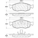 Purchase Top-Quality Front Ceramic Pads by CENTRIC PARTS - 103.06480 pa3