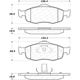 Purchase Top-Quality Front Ceramic Pads by CENTRIC PARTS - 103.06480 pa5