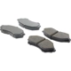 Purchase Top-Quality Front Ceramic Pads by CENTRIC PARTS - 103.07980 pa1